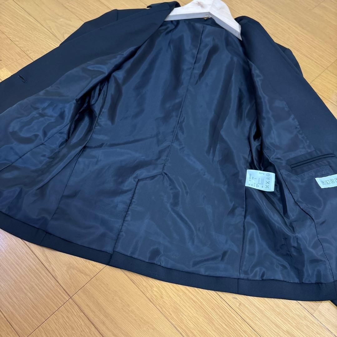 プラステ　ブラック　パンツスーツ