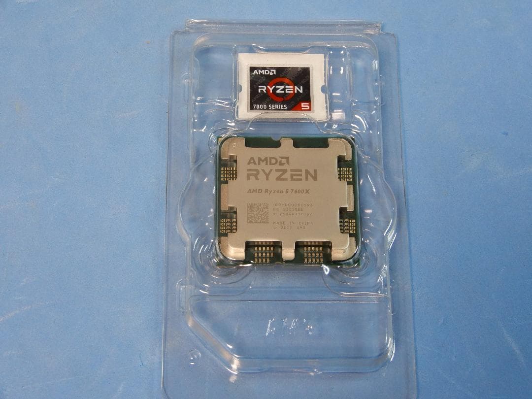 CPU AMD Ryzen5 7600X CPU AM5 6C12S