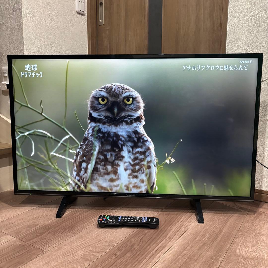 福岡発　パナソニック 43型 4K 液晶テレビ VIERA TH-43FX600
