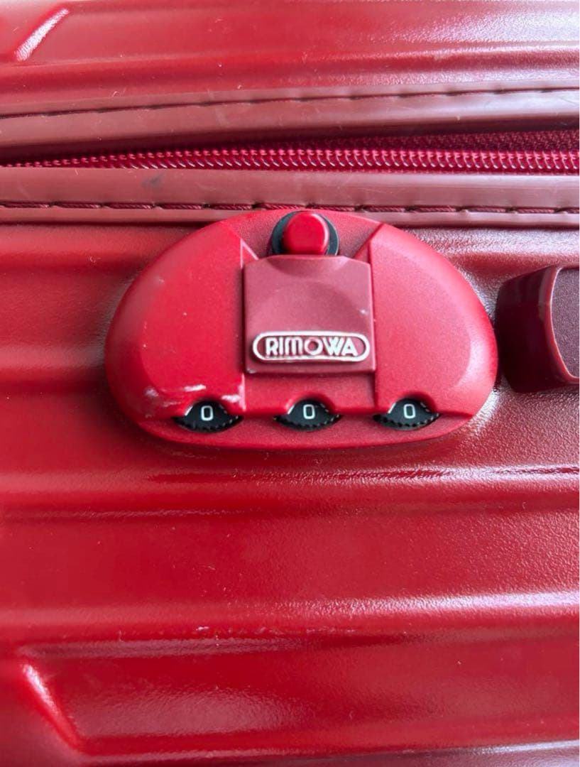 【RIMOWAリモワ】サルサ/2輪/35L 廃盤レア レッド 機内持ち込み可