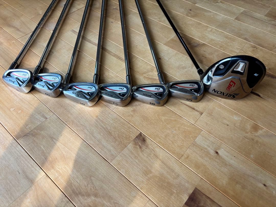 Srixon GIE 10.5 ドライバーとアイアンセット