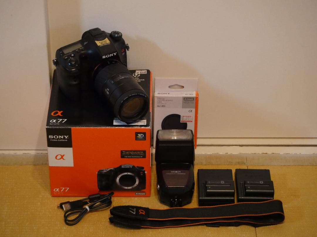 ★プロフェッショナルクオリティ✨初心者でも◎★ソニー α77