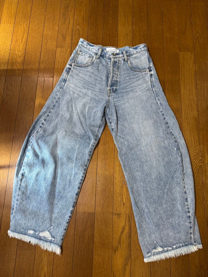 Whim Gazetteウィムガゼット　ラインカーブデニム　サイズ36