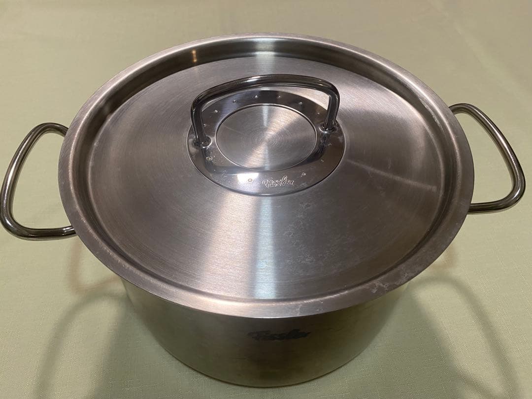 Fissler 両手鍋 24cm ステンレス製 ドイツ製 CookStar底