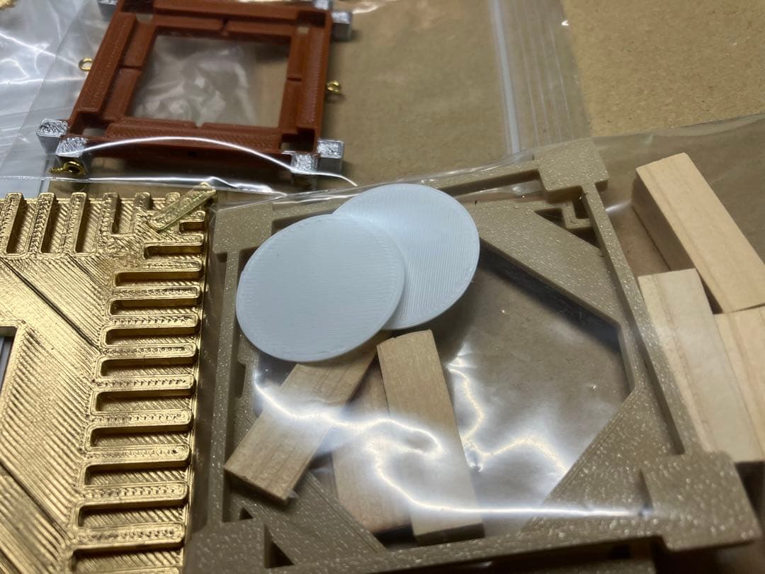 ゆぅ♡　木場屋台模型組み立てキット