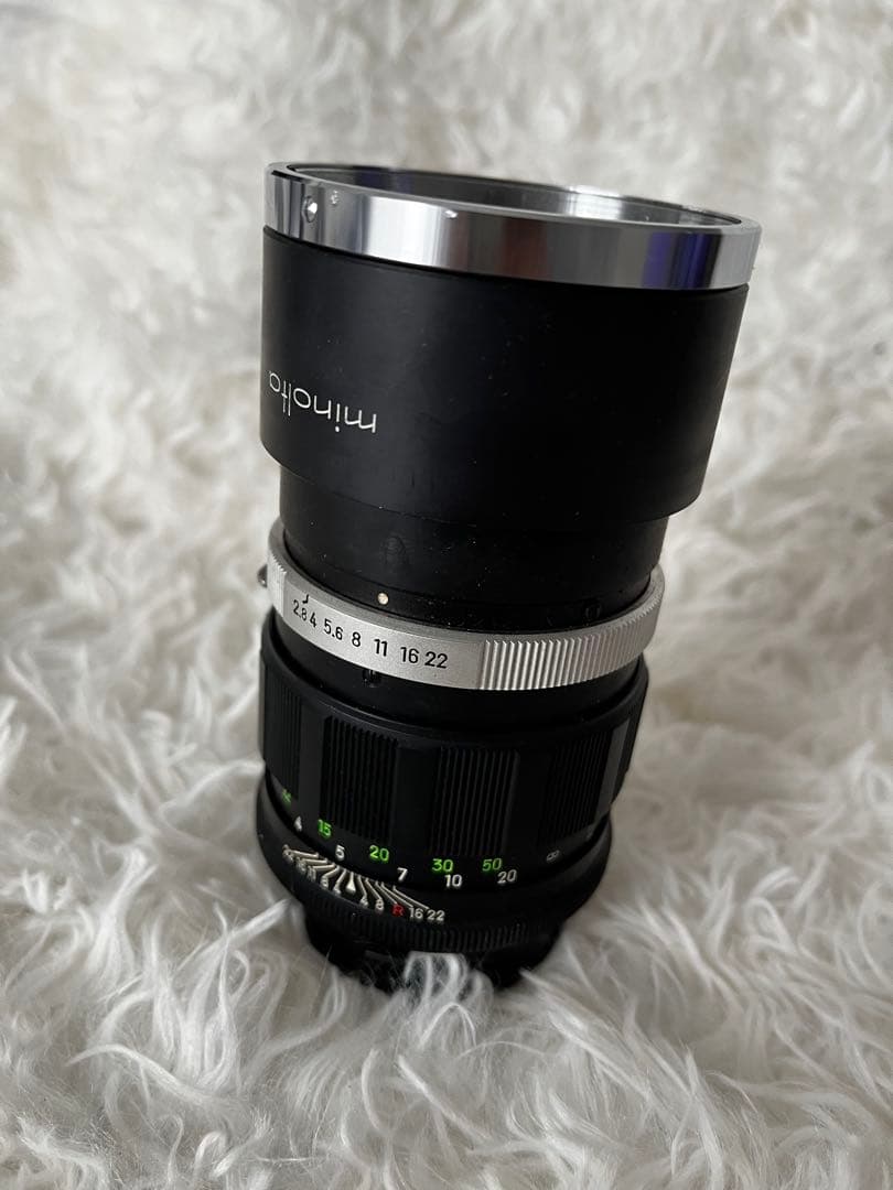 minolta SR-T 101 一眼レフカメラ ・ MC ROKKOR レンズ