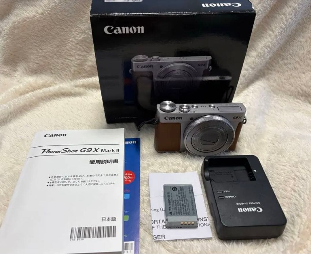 Canon PowerShot G9 X Mark II 本体（箱、保証書付き）