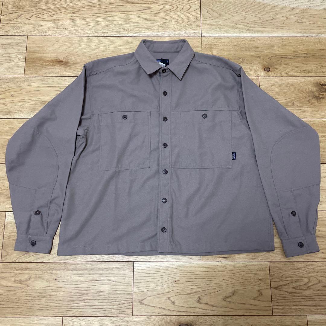 patagonia ファリアーズシャツ ワークシャツ グレー 90s レアモデル