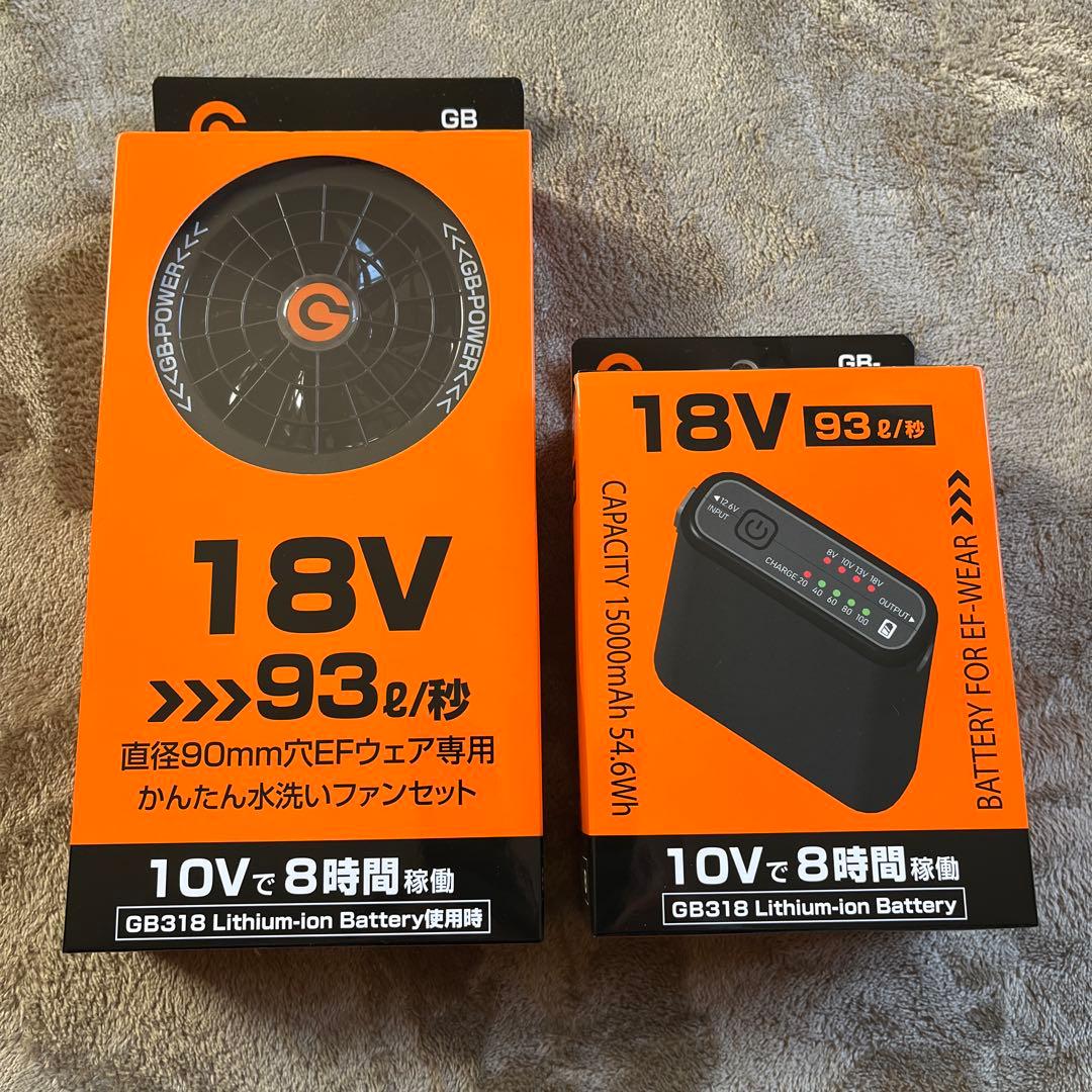 GB-Power GF4 & GB318 バッテリーセット