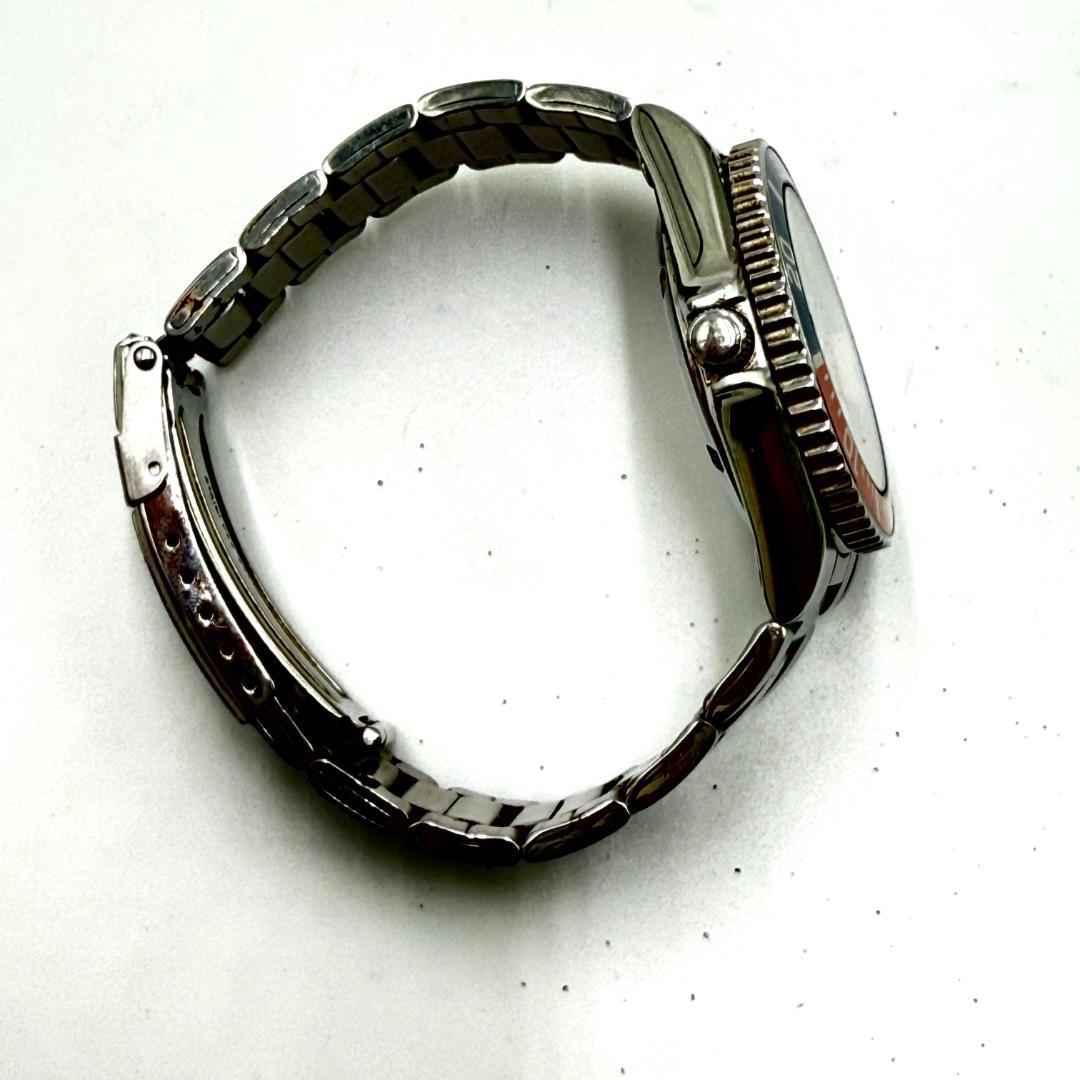 SEIKO ダイバー ペプシ 青赤 自動巻 稼動品 腕時計 7S26-0050