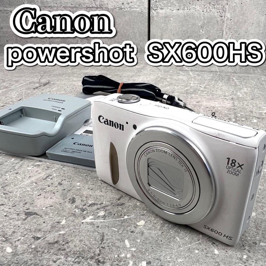 Canon powershot SX600HS デジタルカメラ　ホワイト