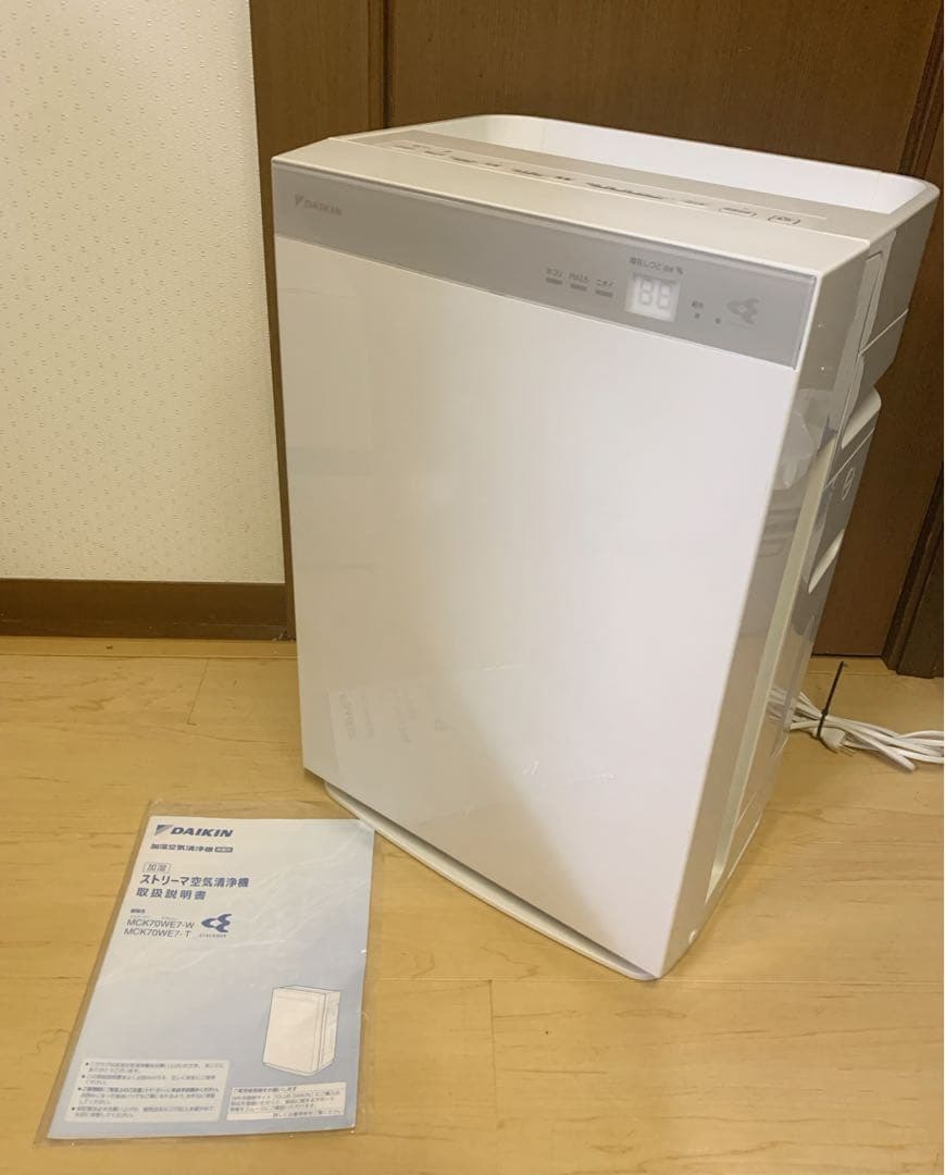 値下げ！【美品】ダイキン 加湿空気清浄機 MCK70WE7-W
