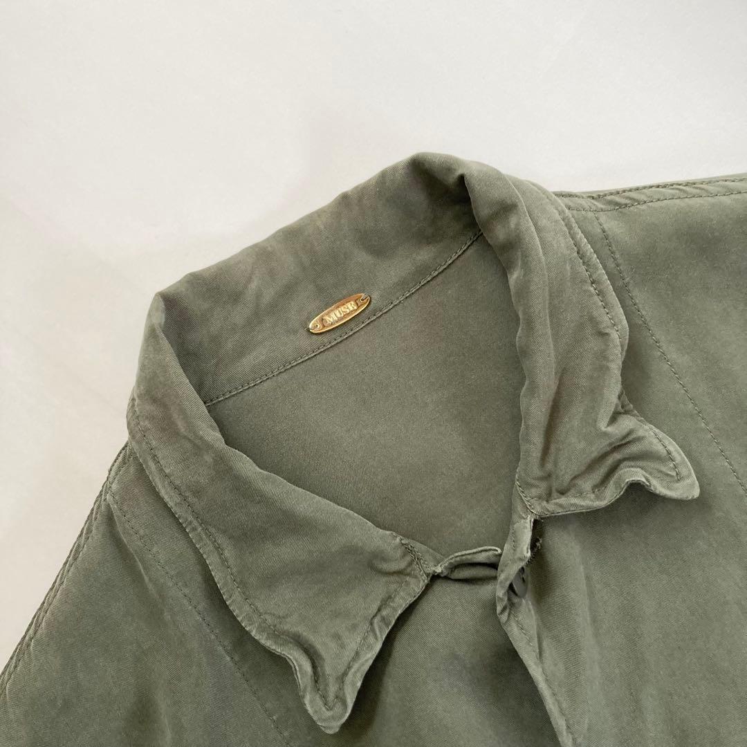 MUSE de Deuxieme Classe ミリタリー シャツ ジャケット