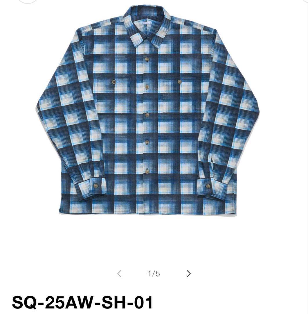 SEQUEL 2025A/W fragment weekend シャツ ブルー