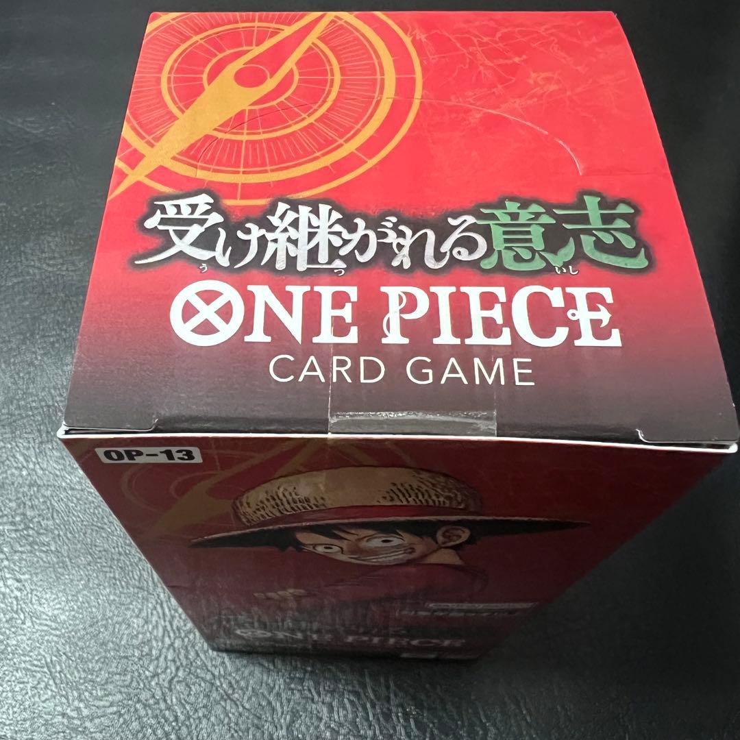 ONE PIECE カード受け継がれる意志 1BOX　未開封テープ付き