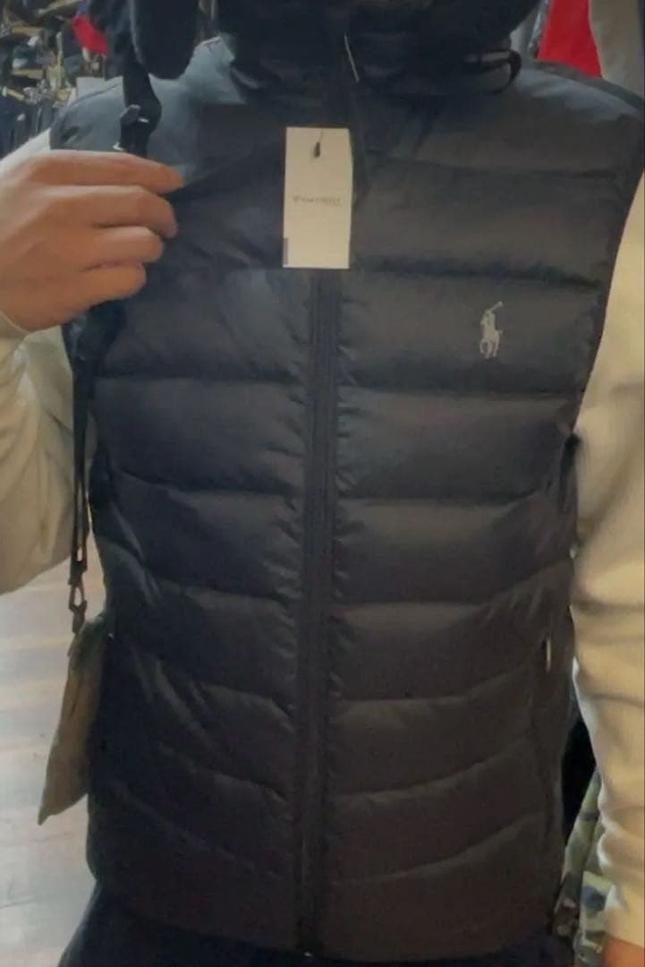 Ralph Lauren 黒 ダウンベスト