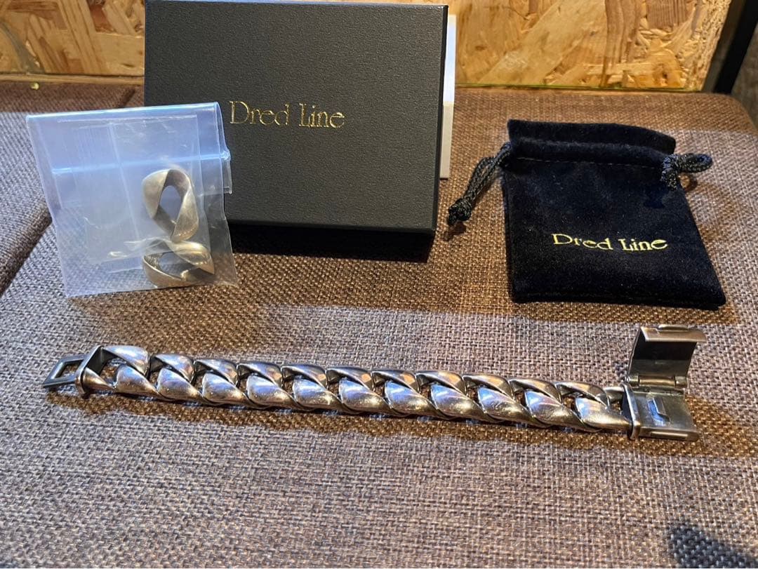 Dred line 喜平 シルバー925ブレスレット