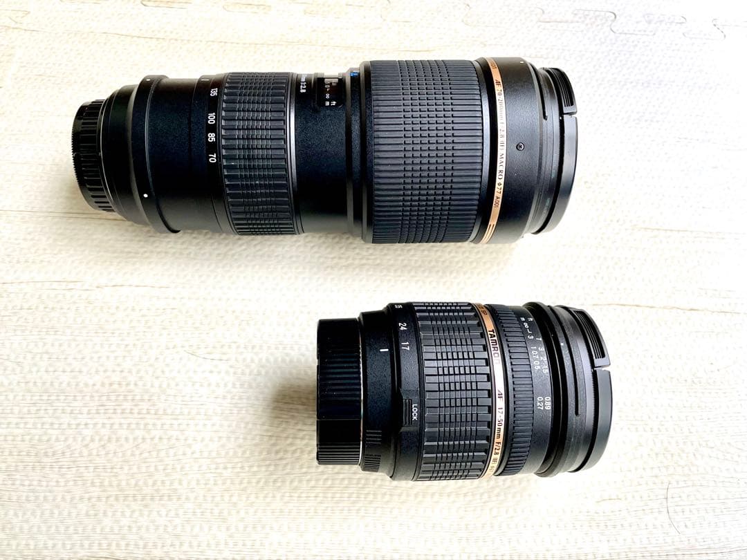 タムロン 17-50mm+70-200mm F2.8 セットKマウント 美品希少