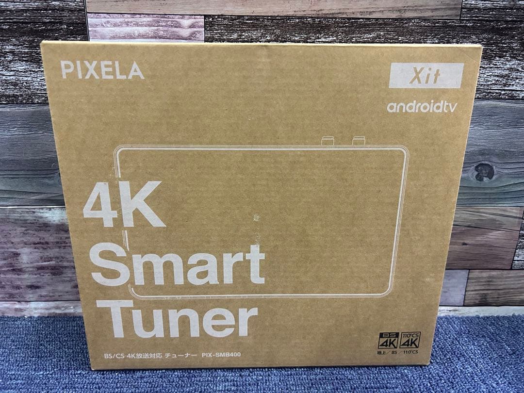 新品 PIXELA BS/CS 4K放送対応 androidTVチューナー