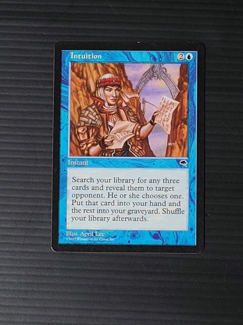 MTG マジックザギャザリング 直観 英語版1枚