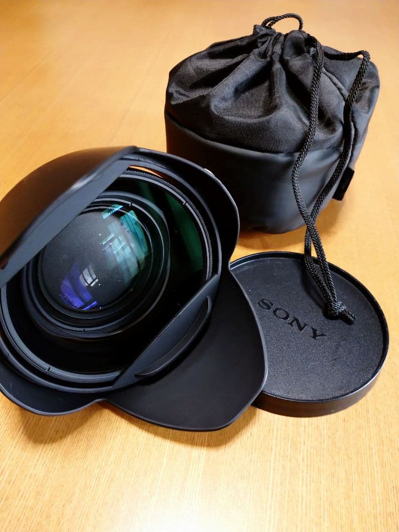 中古 SONY ワイドコンバージョンレンズ VCL-0872 フード付き