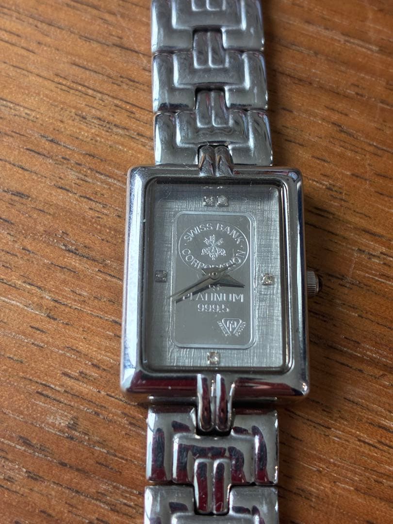 エルジン　プラチナ　インゴット　時計　稼働品　シルバー　ゴールド　純金　高騰中