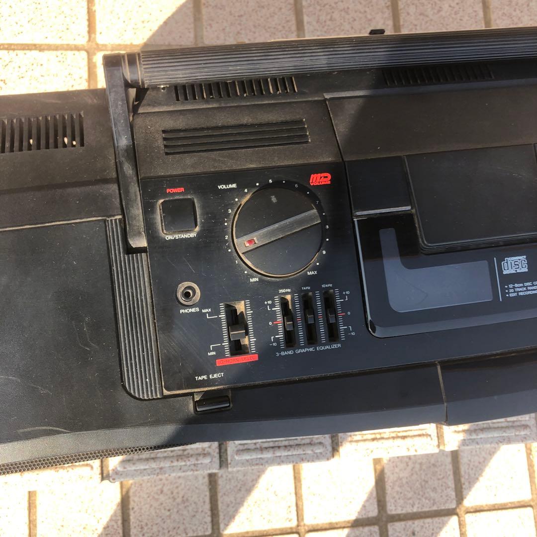 最上位機種　Victor ビクター RC-X90 G-HORN CDラジカセ