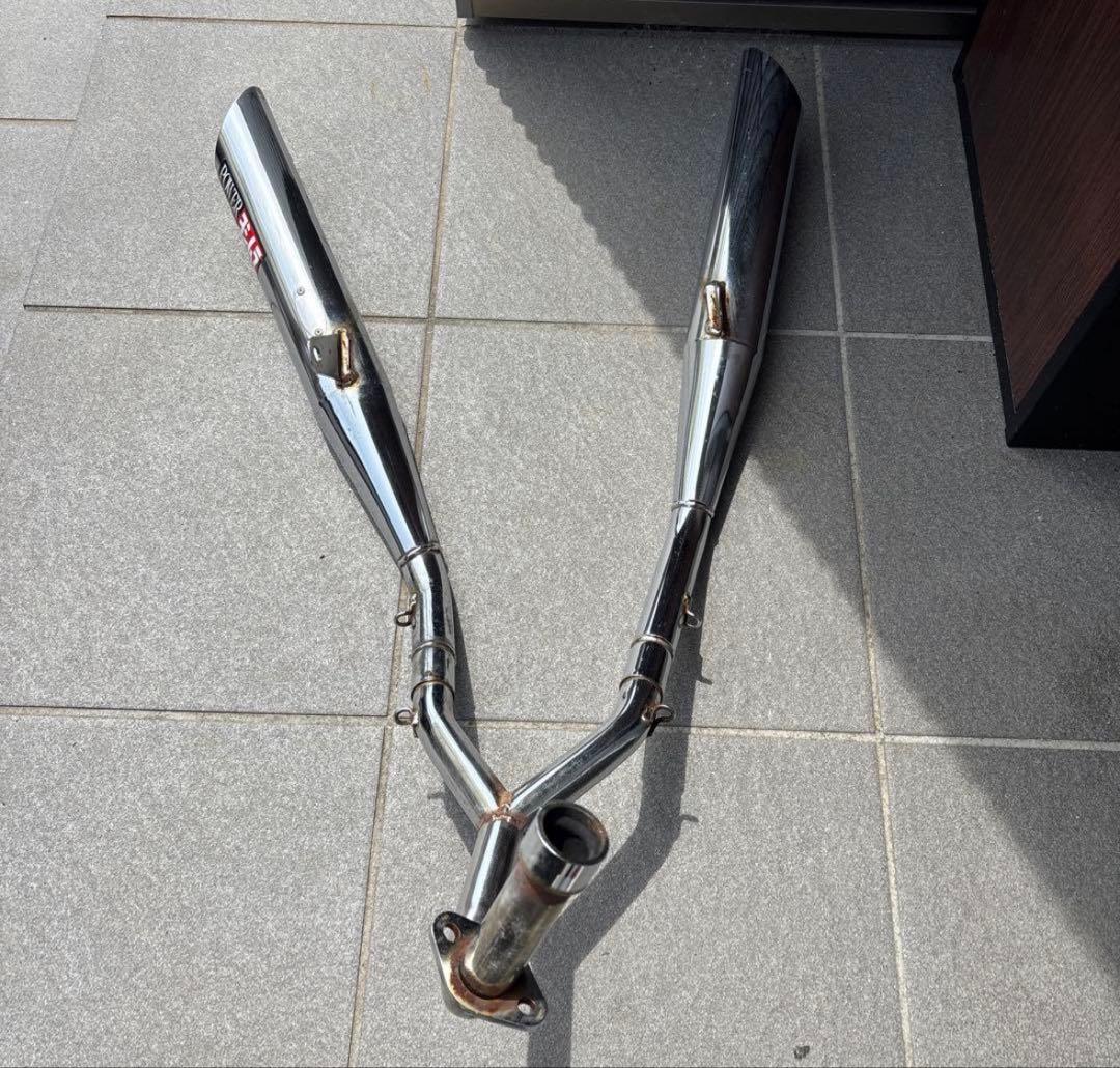 HONDA ホンダ マグナ50 ジャズ 左右2本出しマフラー