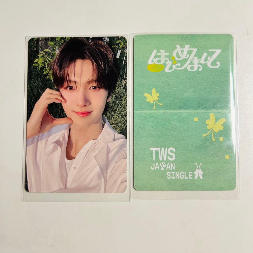 TWS ヨンジェ 中華 トレカ 初めまして yzy 予約特典 トレカ 中国