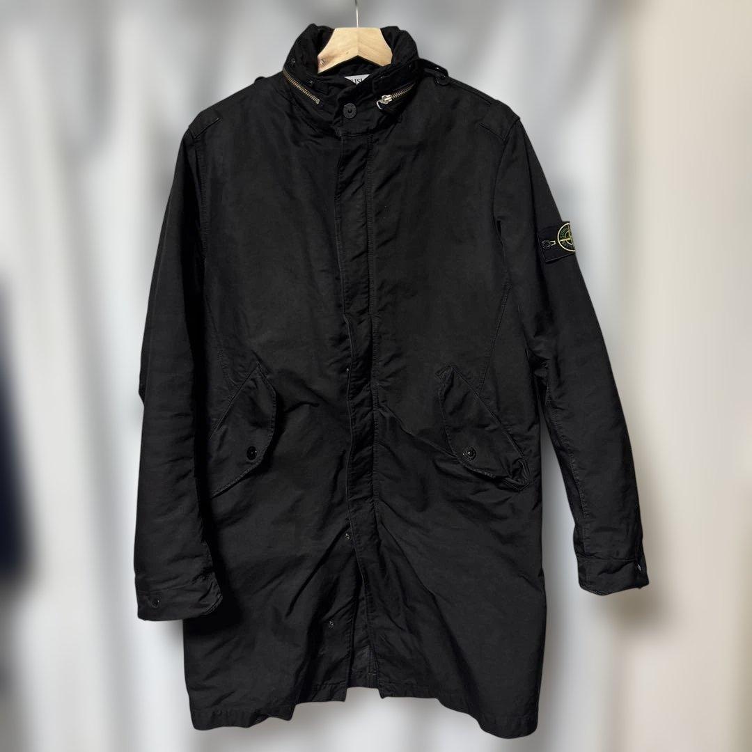 ストーンアイランド ブラック コート　M