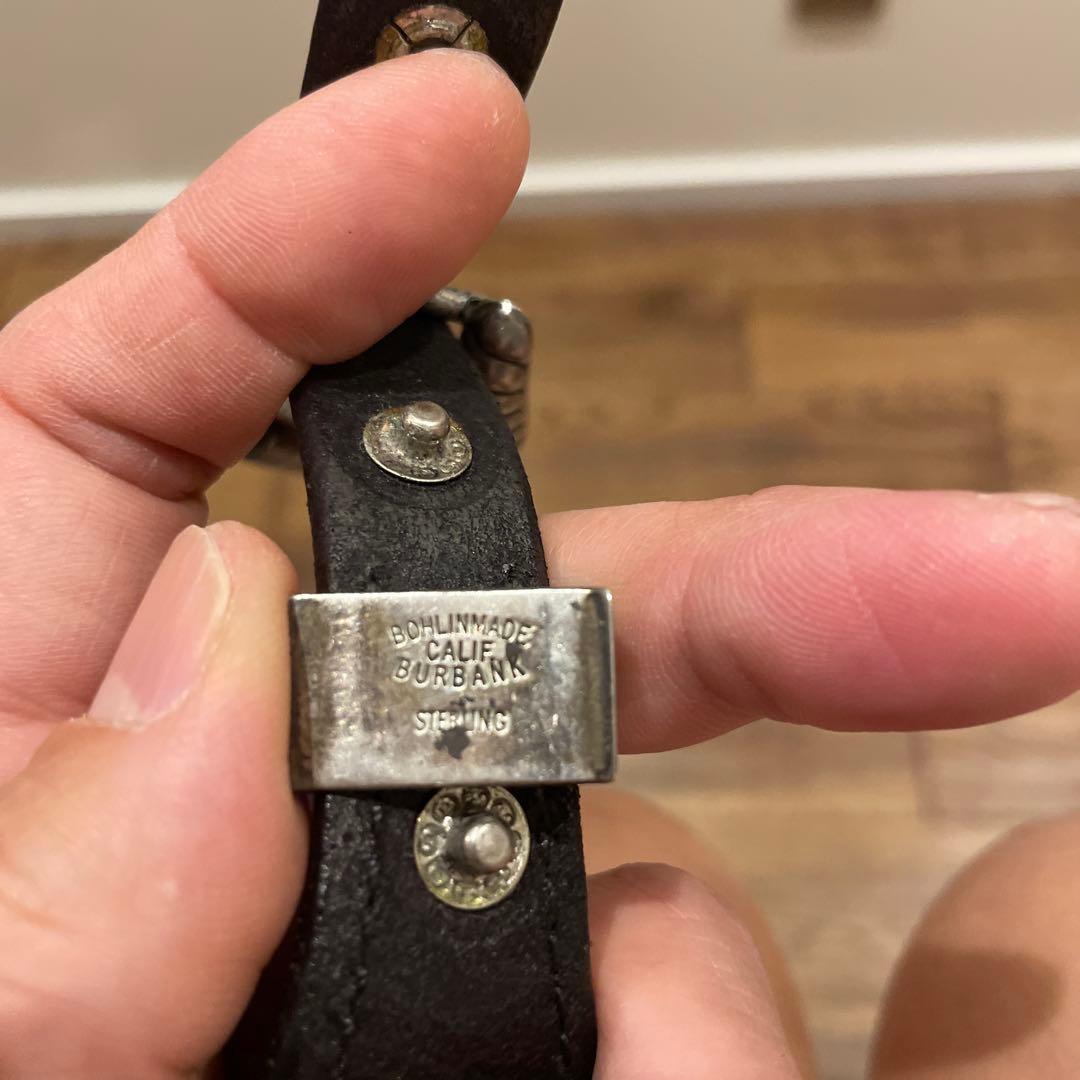 Bohlinmade カービングレザーベルト