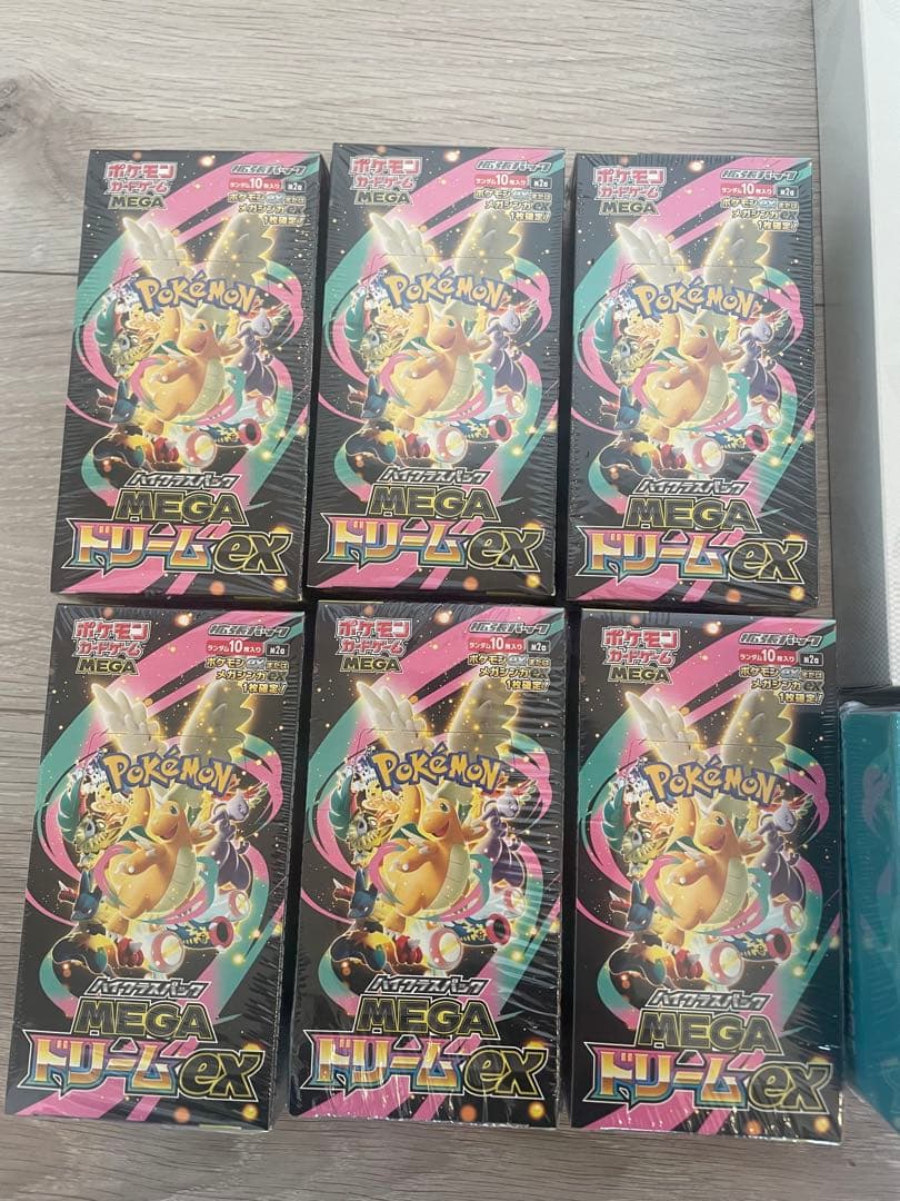 ポケモンカードゲーム　 MEGAドリームex 【5BOX】 シュリンク付き