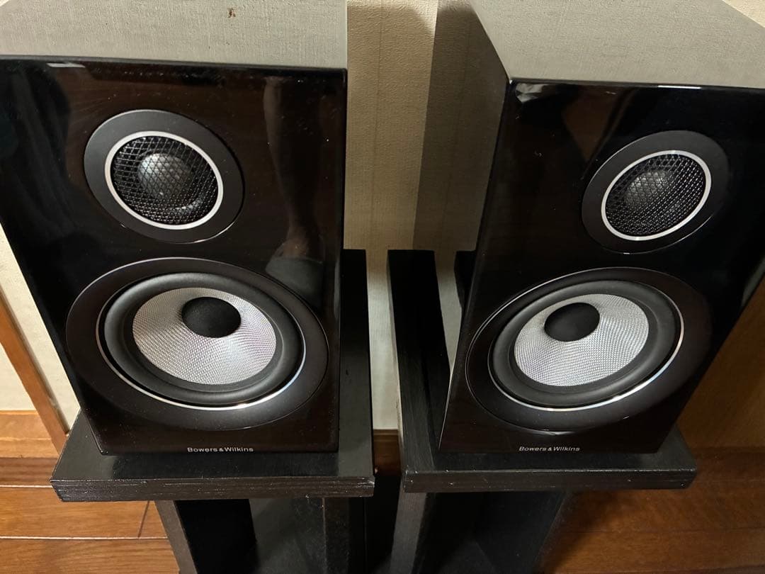 【値下げ】B&W 707S2 ピアノブラック ブックシェルフスピーカー