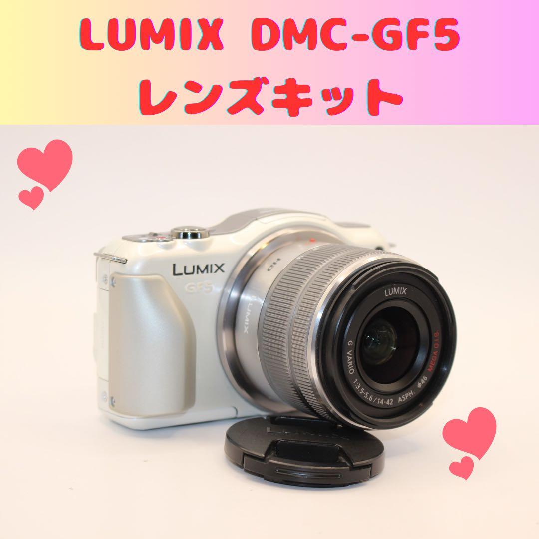 ★お買い得★ショット数3138回★ LUMIX DMC-GF5 レンズキット