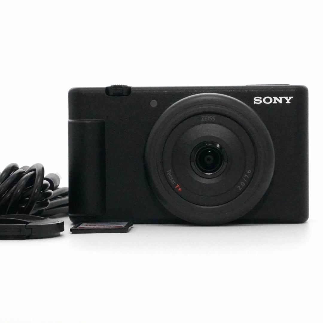 美品 SONY ソニー ZV-1F ブラック　メーカー保証アリ