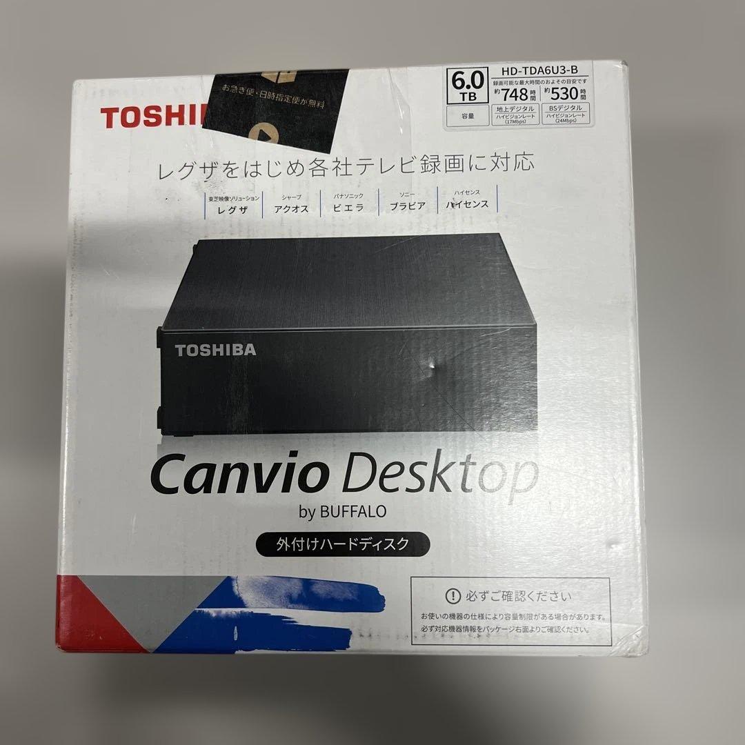 TOSHIBA Canvio Desktop 6TB 外付けHDD