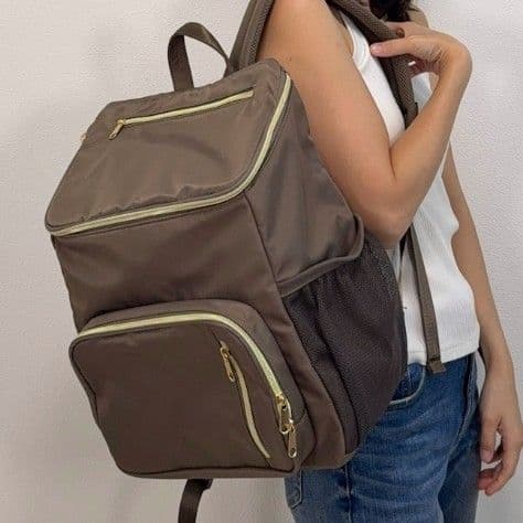 二階建てリュック はぁちゅうリュック モカ