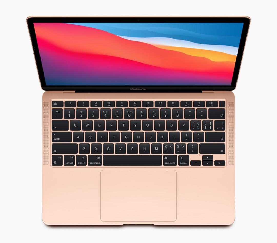 M1 MacBook Air 13インチ ローズゴールド 16GB 256GB