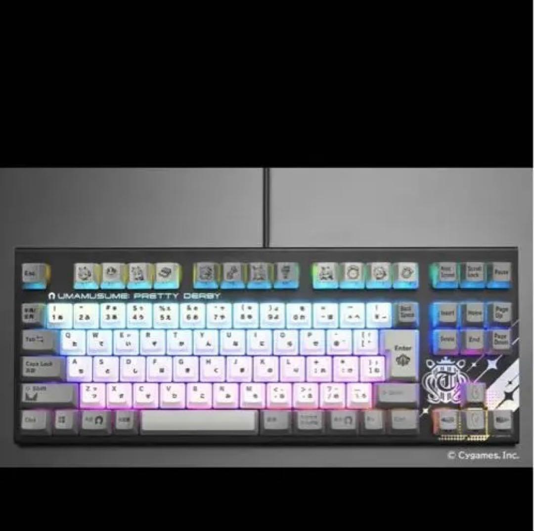 ウマ娘 プリティーダービー × REALFORCE GX1 キーボード