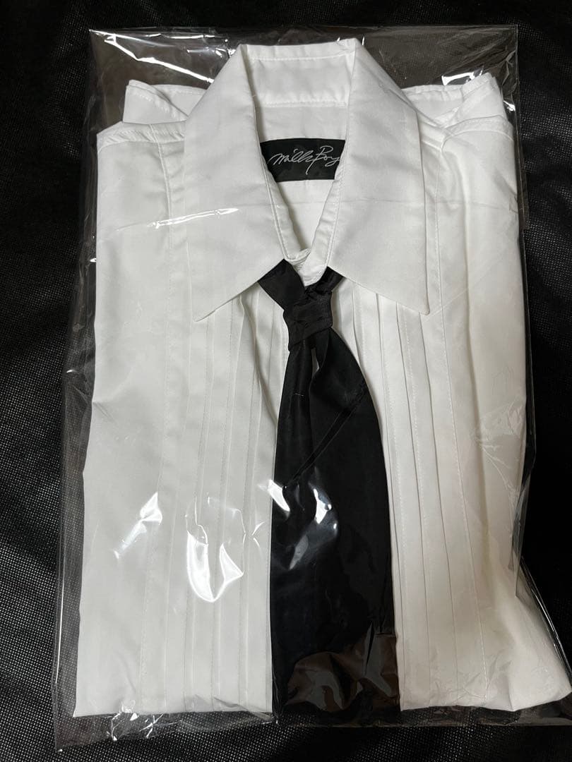 MILK BOY PIN TUCK TIE シャツ
