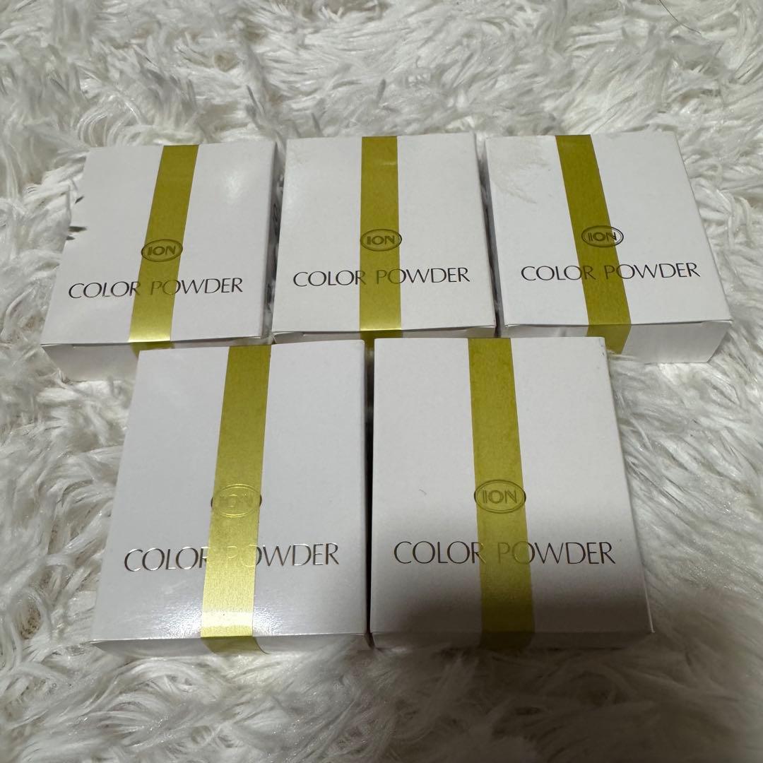 【新品未開封品】　イオン化粧品　カラーパウダー07 5個セット