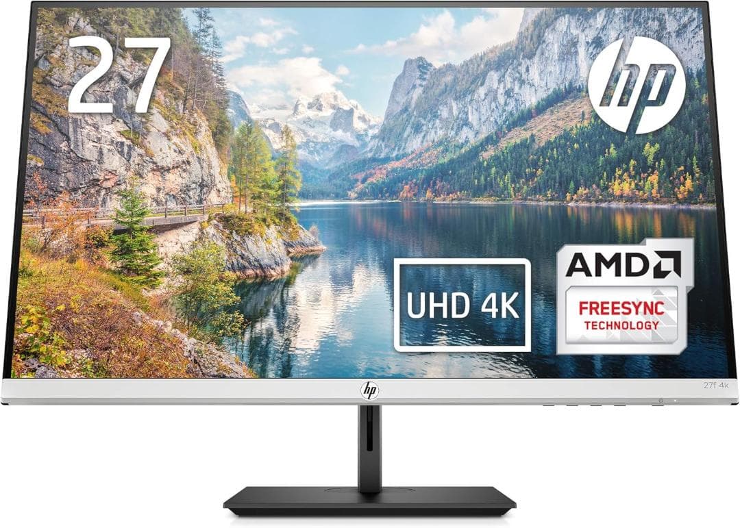 HP UHD 4K 超薄型 IPSパネル FreeSync対応