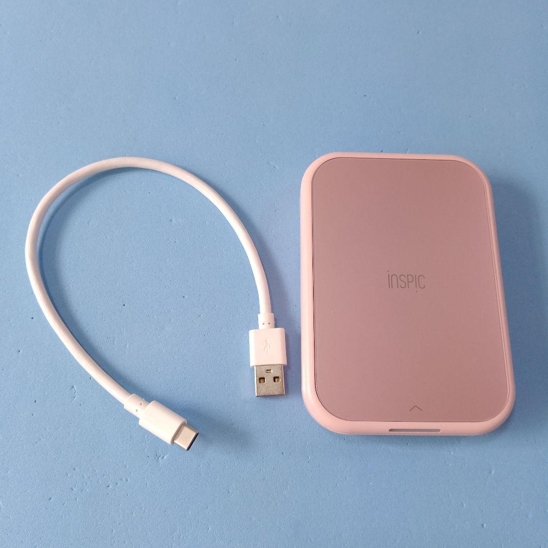 ミニフォトプリンター iNSPiC PV-223-PK ピンク