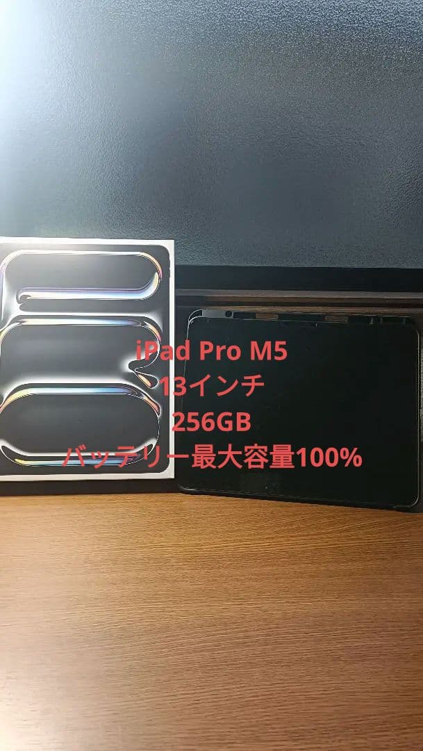 Apple iPad Pro M5 13インチ スペースグレー 本体