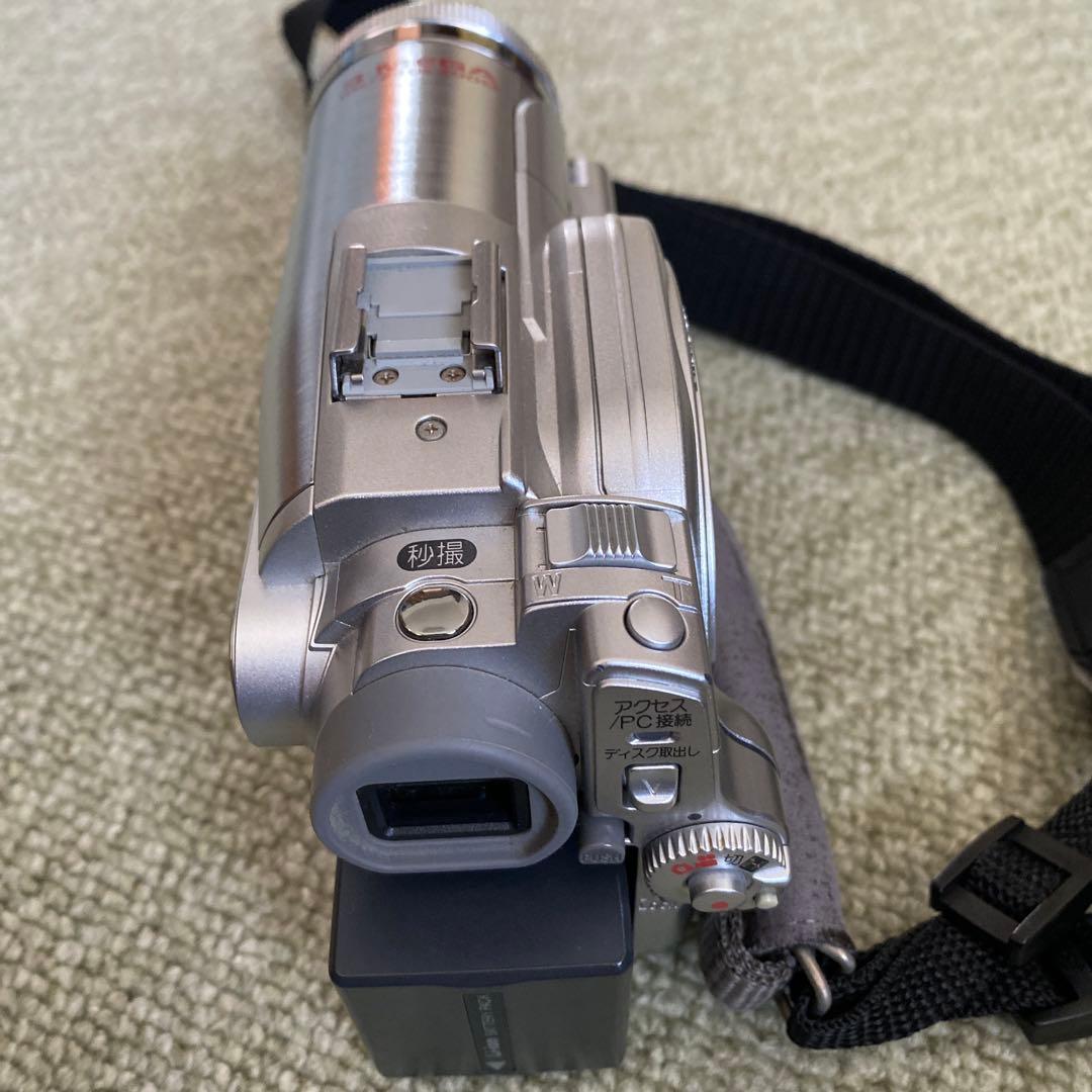 【大値下げ】日立DVD CAM 2メガピクセル　バッテリー　記録媒体　バック&箱