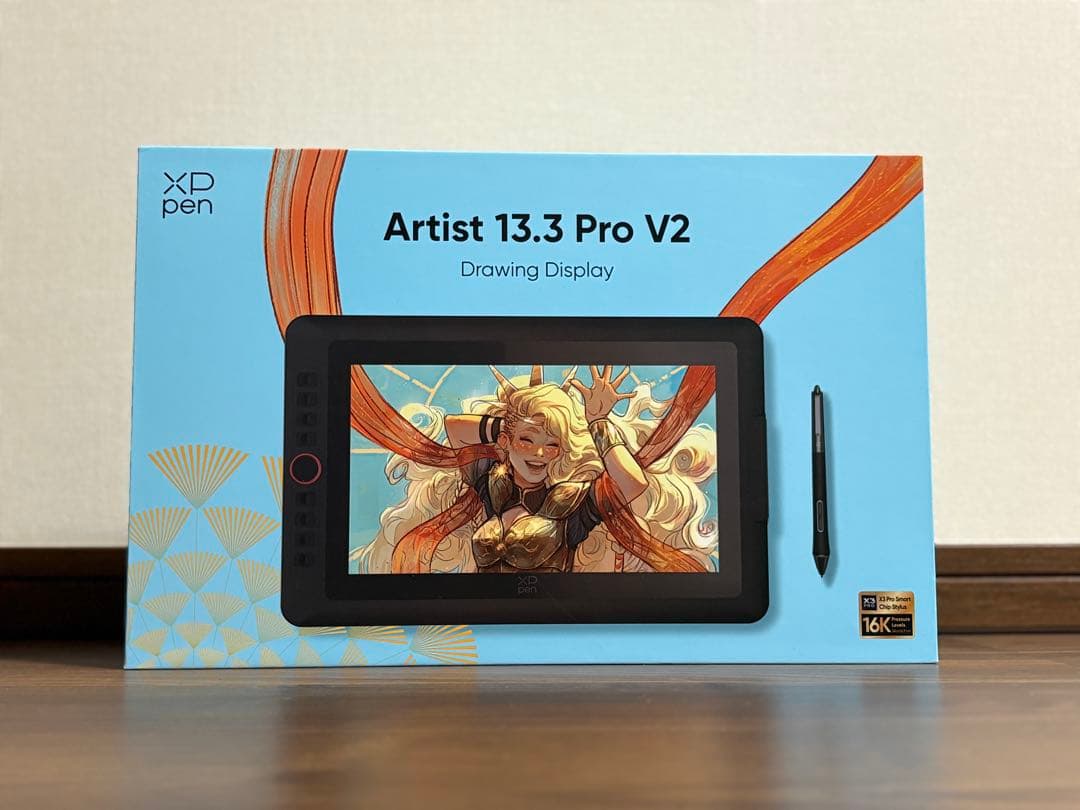 ほぼ未使用XP-Pen Artist 13.3 Pro V2液晶ペンタブレット