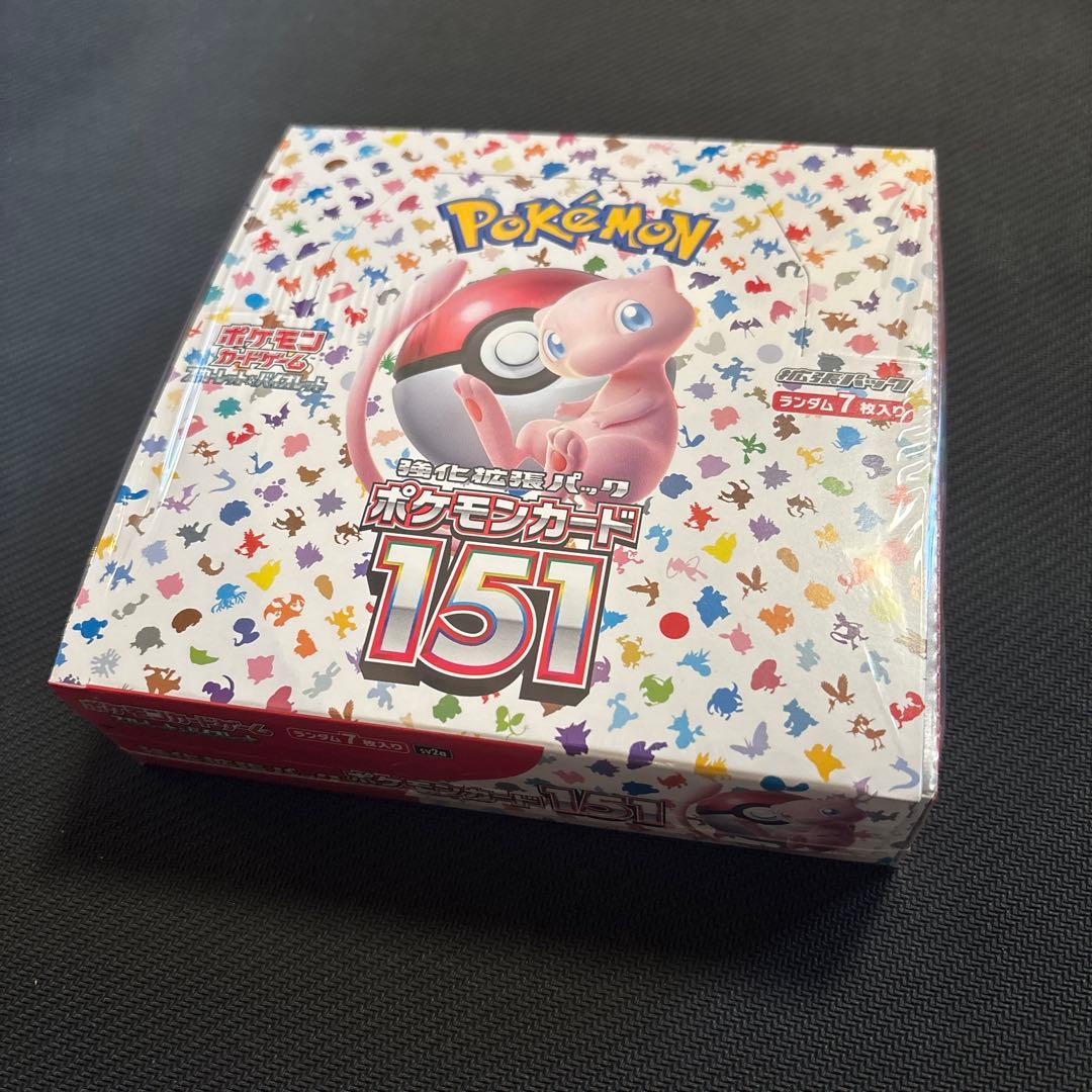 【シュリンク付き、未開封】151 ポケモン box