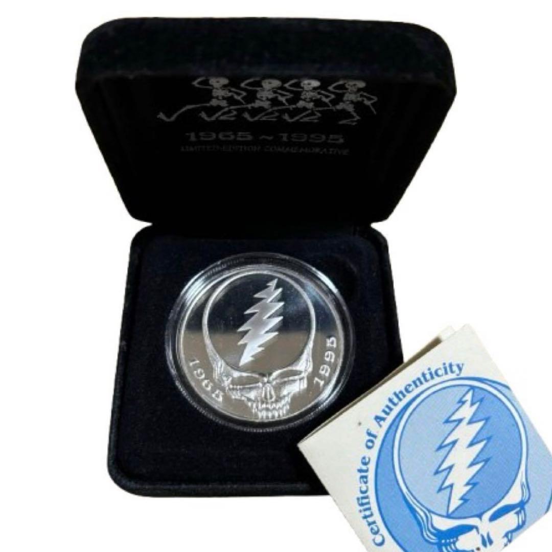 希少 Grateful Dead Fine Silver Coin 純銀 