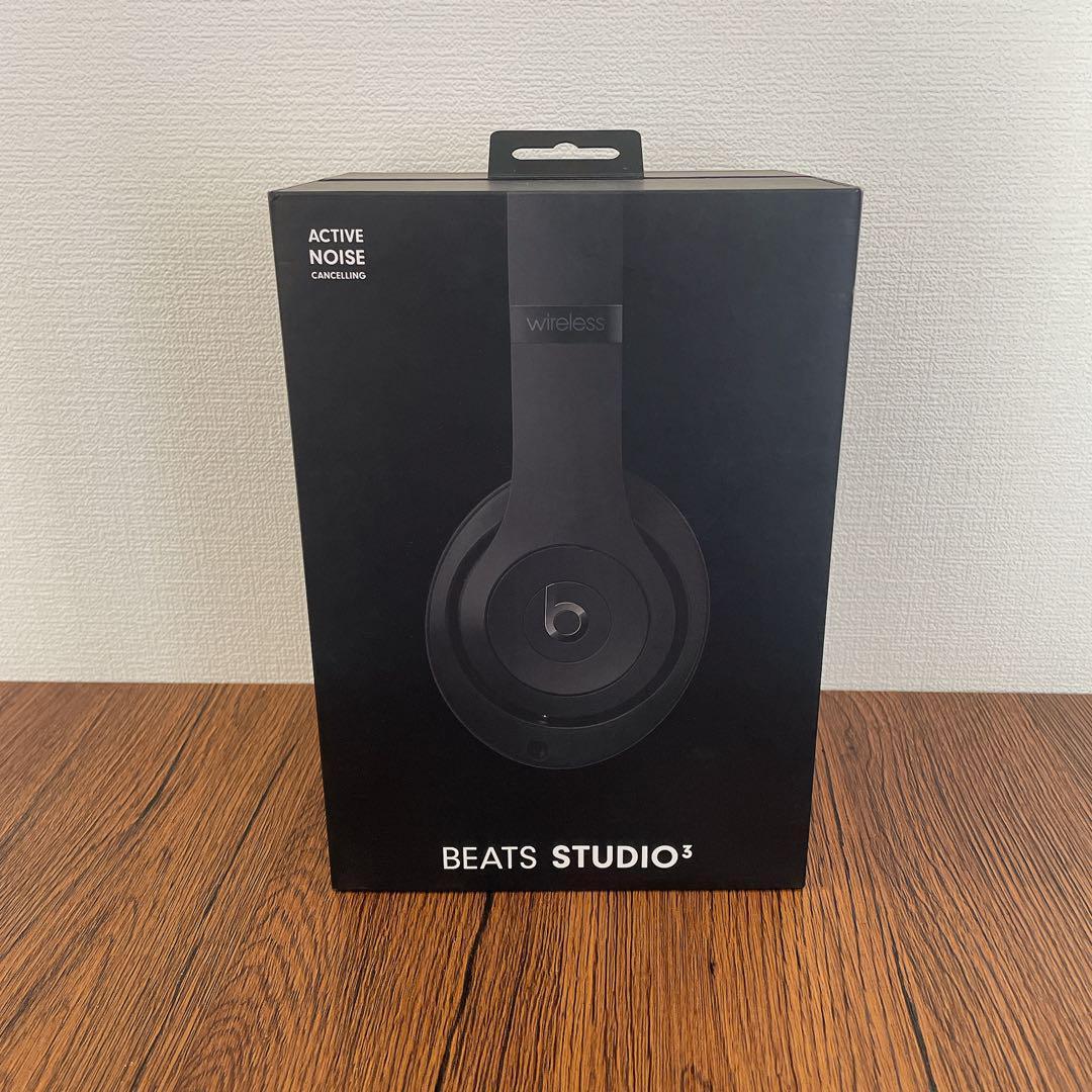 完品⭐️BEATS STUDIO3 WIRELESSマットブラック