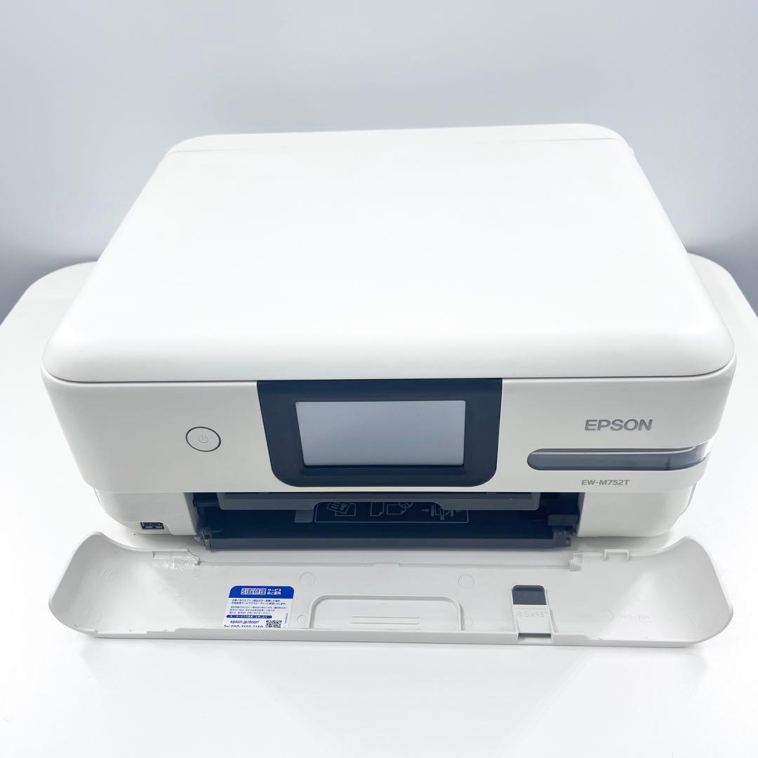 EPSON EW-M752T インクジェット複合機 ジャンク 印刷不良 本体のみ